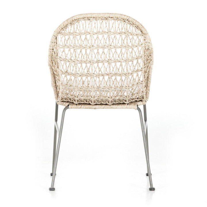 Bandera Outdoor Woven Dining Chair with Cushion