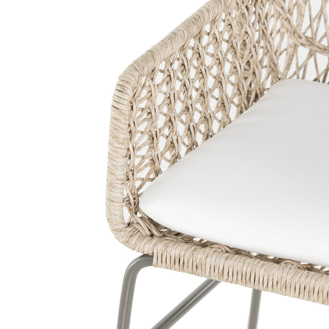 Sierra Outdoor Woven Dining Chair - Stinson White