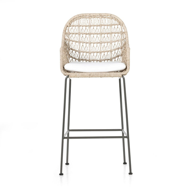 Sierra Outdoor Bar Stool - Stinson White