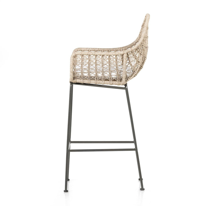 Sierra Outdoor Bar Stool - Stinson White