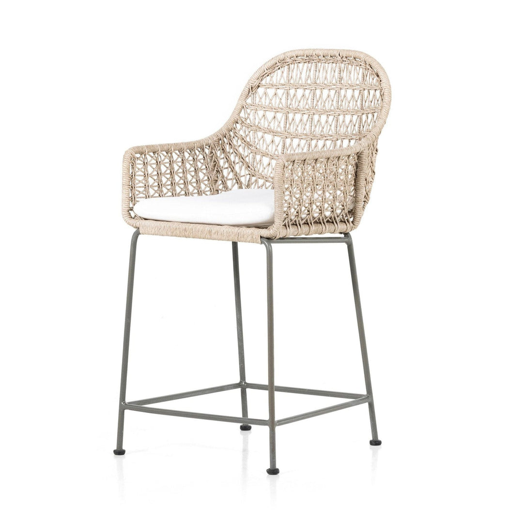 Sierra Outdoor Counter Stool - Stinson White