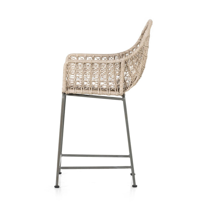 Sierra Outdoor Counter Stool - Stinson White