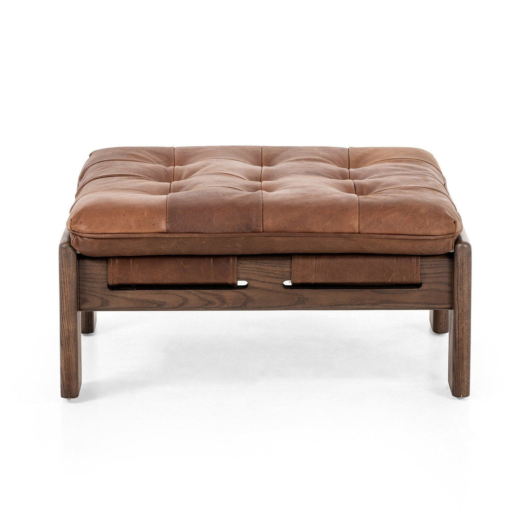 Hamilton Ottoman - Heirloom Sienna