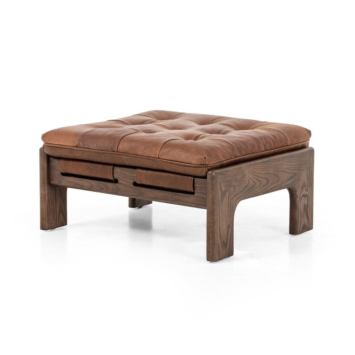 Hamilton Ottoman - Heirloom Sienna