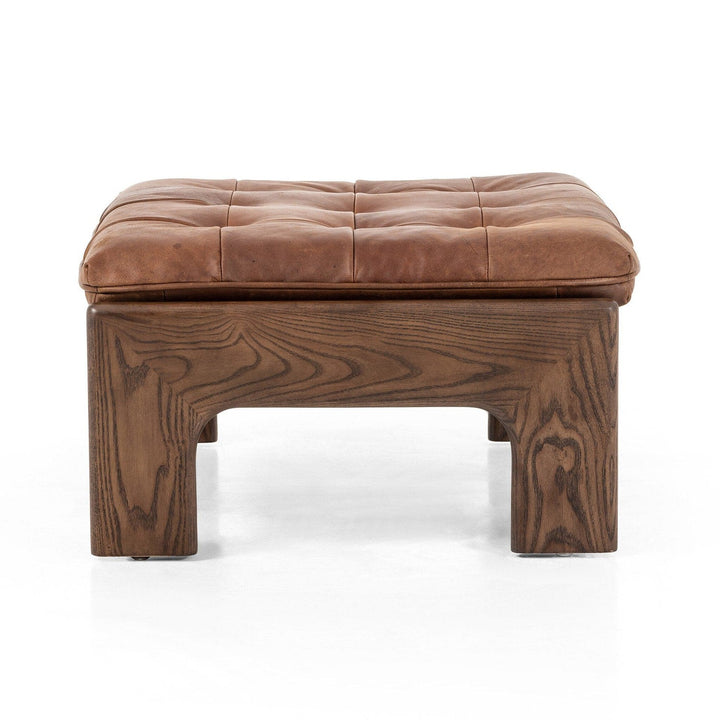 Hamilton Ottoman - Heirloom Sienna