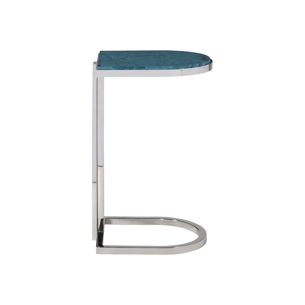 Placido Spot Table - Stainless Steel