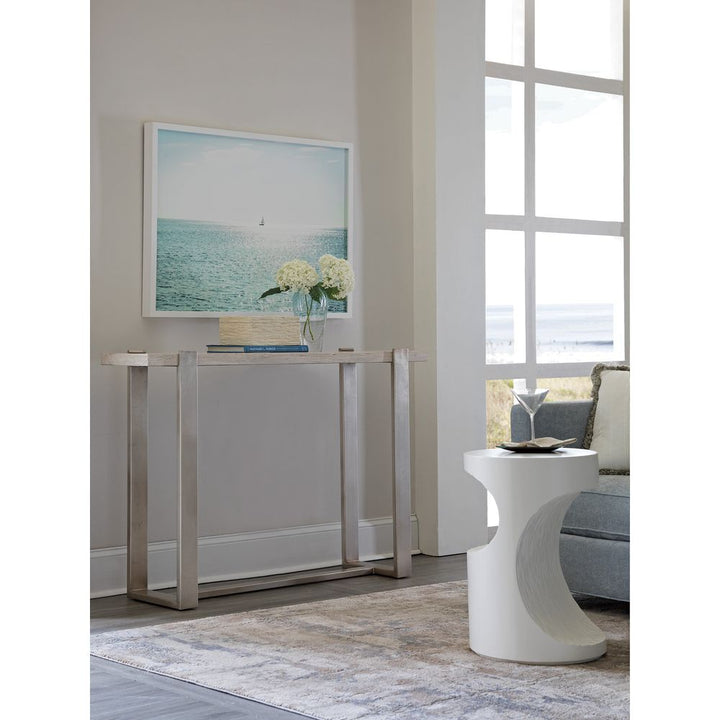 Console Tables Denizen Console Table - Silver Leaf
