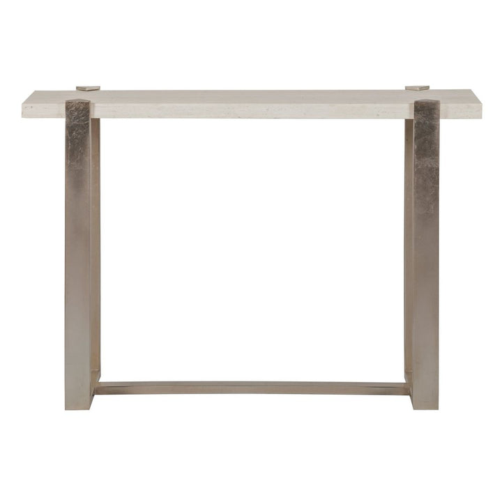 Console Tables Denizen Console Table - Silver Leaf