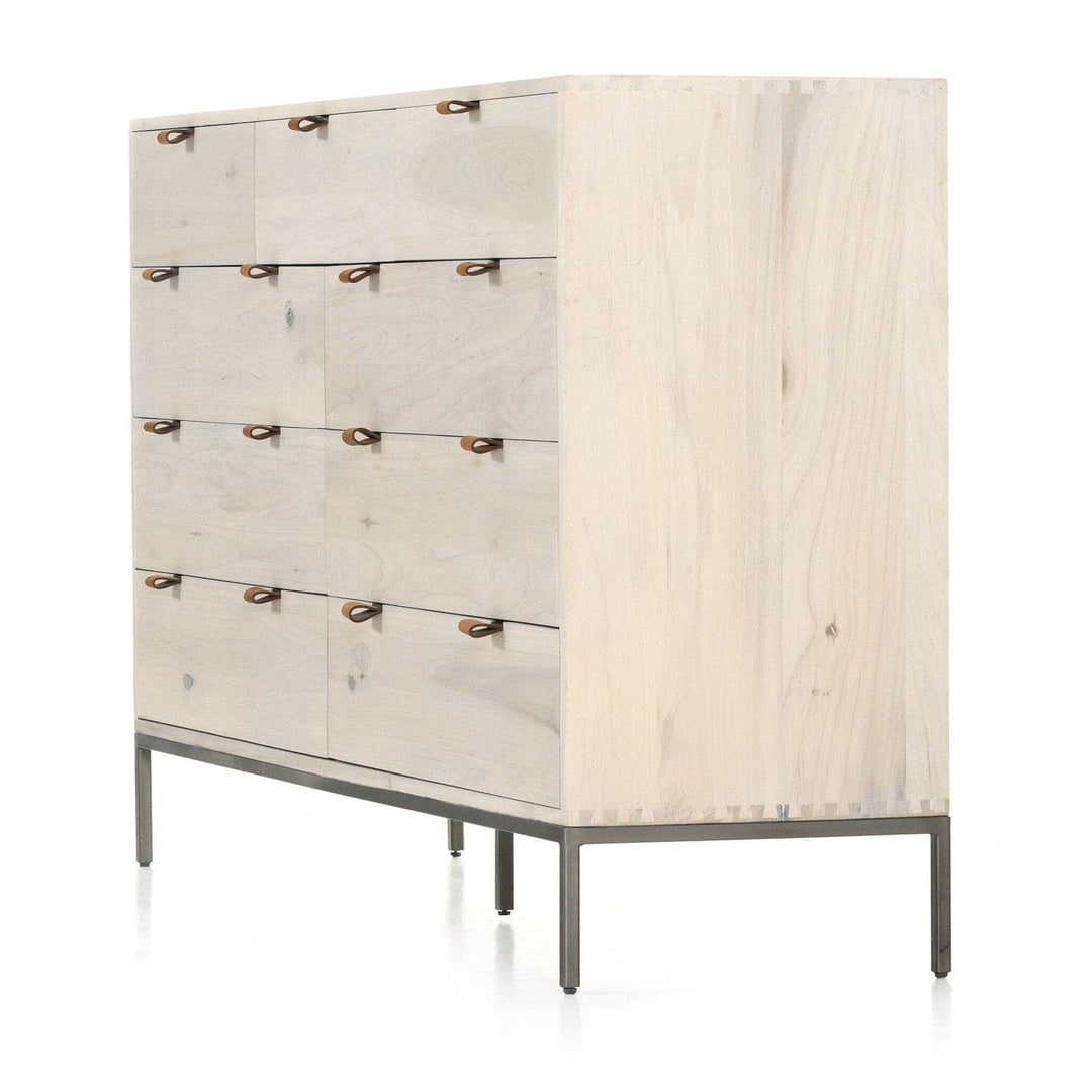 Troy 9 Drawer Dresser - Dove Poplar