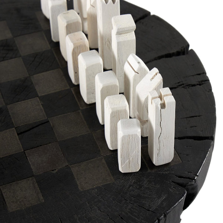 Contemporary Chess Set - Carbonized Black