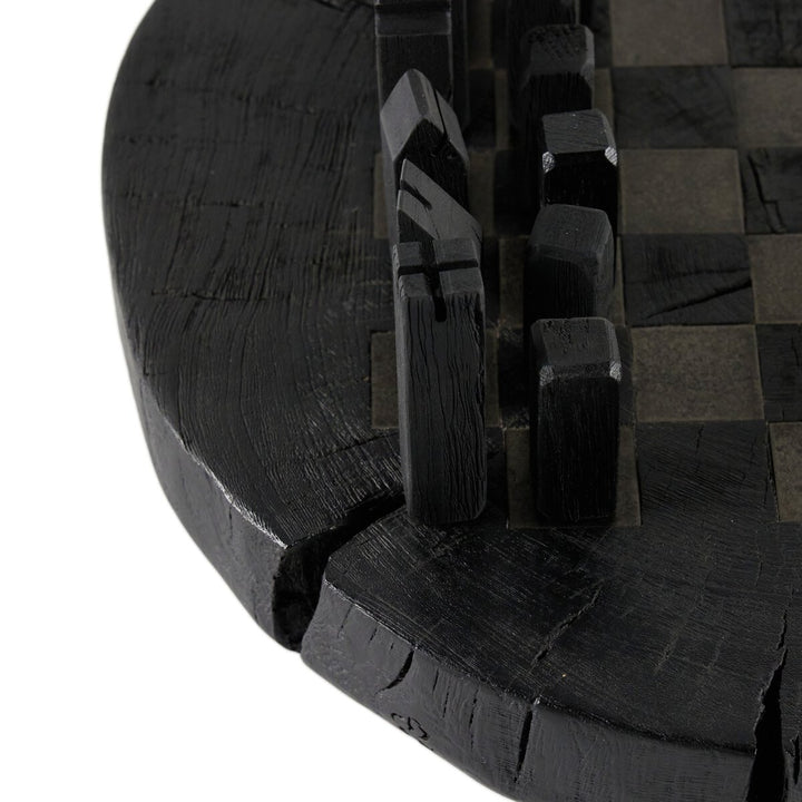 Contemporary Chess Set - Carbonized Black