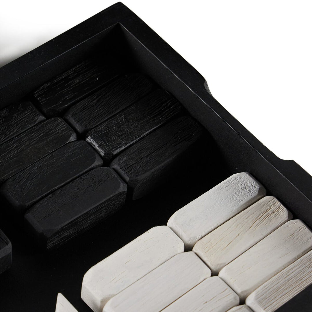 Contemporary Chess Set - Carbonized Black