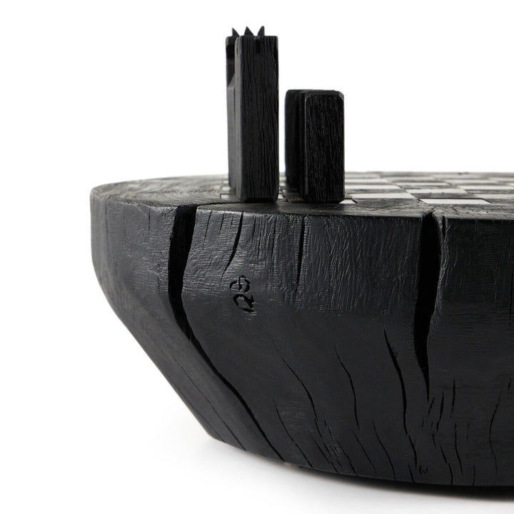 Contemporary Chess Set - Carbonized Black