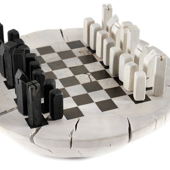 Contemporary Chess Set - Ivory