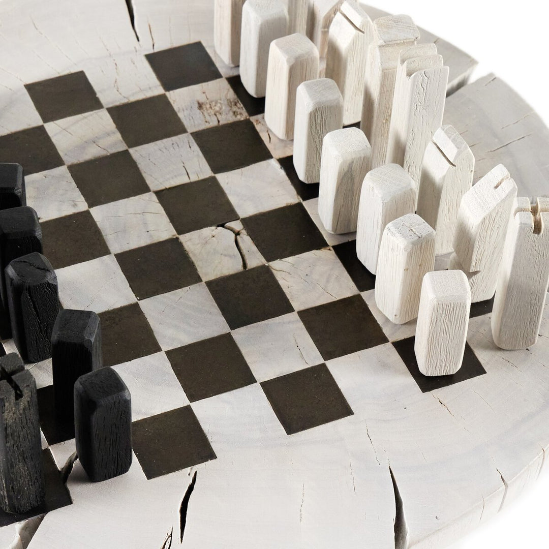 Contemporary Chess Set - Ivory