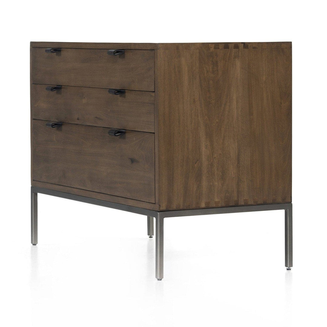 Troy Large Nightstand - Auburn Poplar