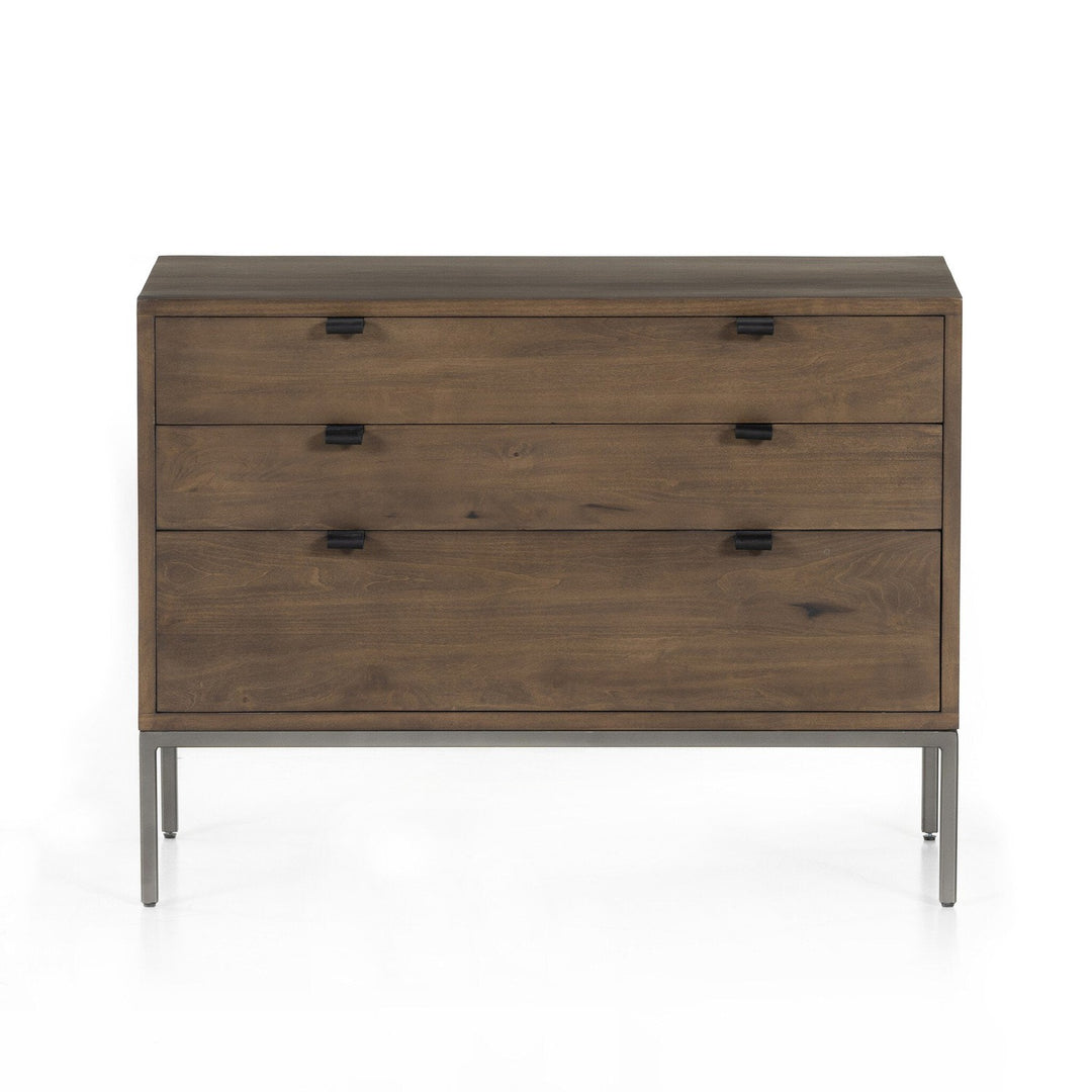 Troy Large Nightstand - Auburn Poplar