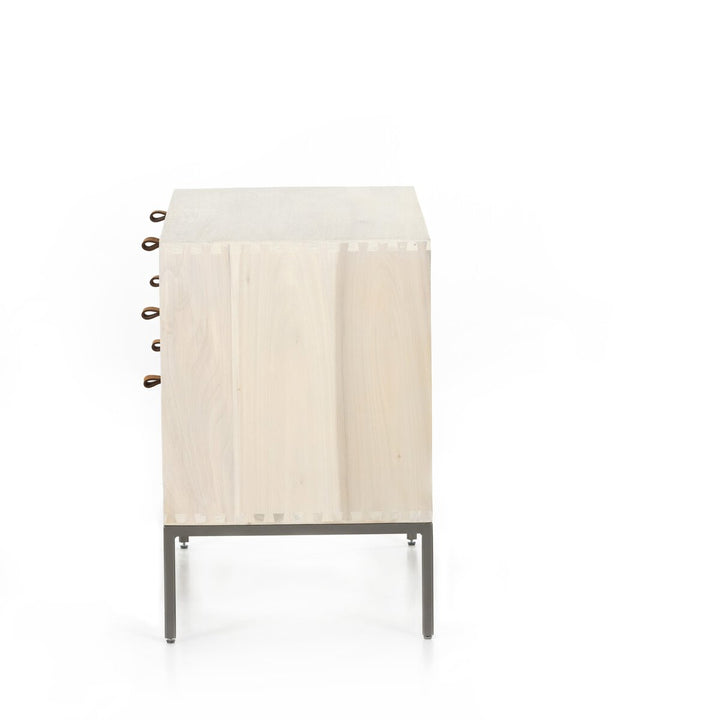 Troy Large Nightstand - Dove Poplar