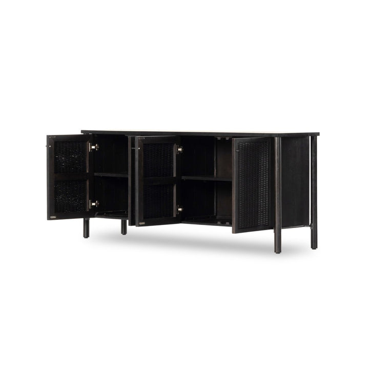 Veda Sideboard - Black Cane