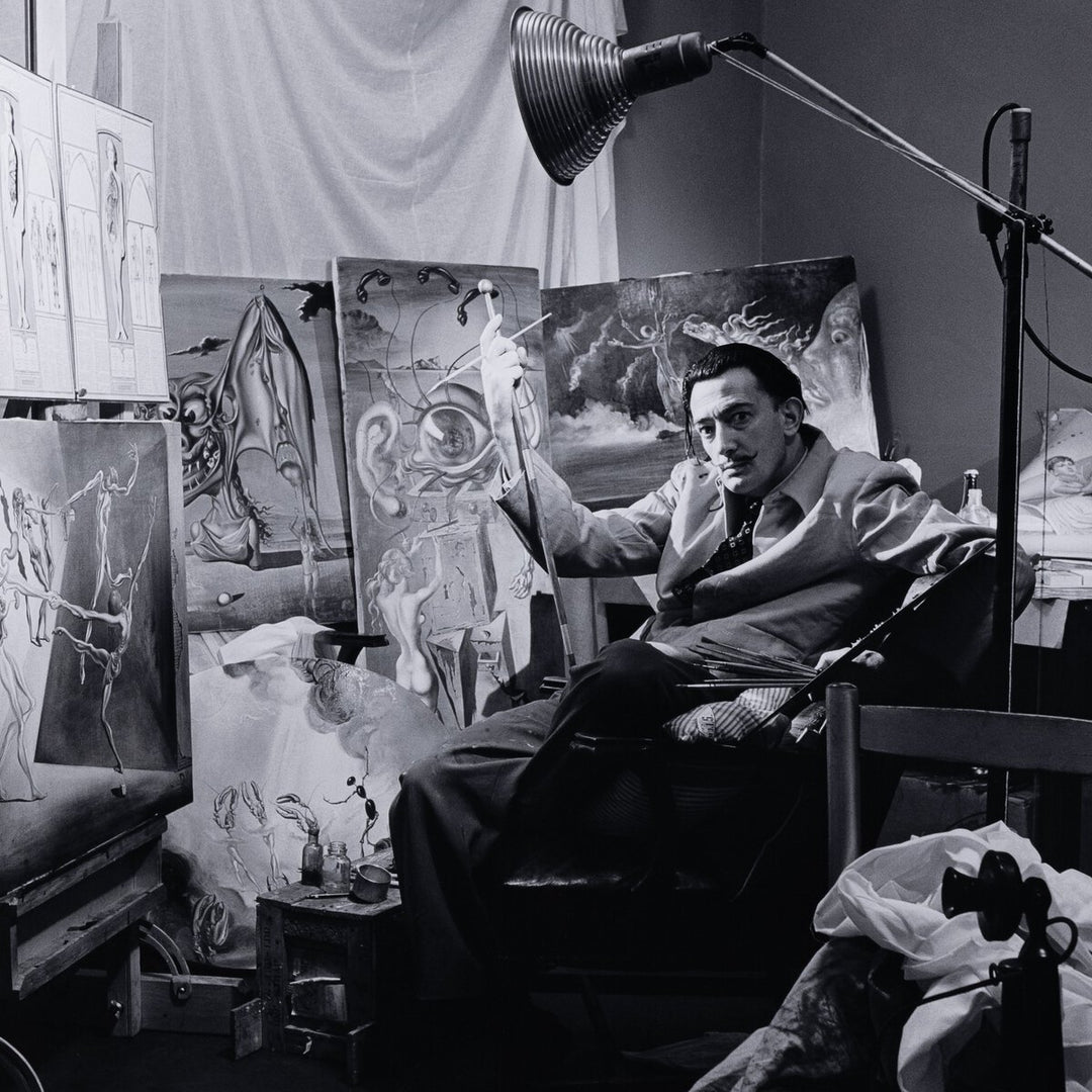 Salvador Dali In Studio I By Getty Images - 40X40"