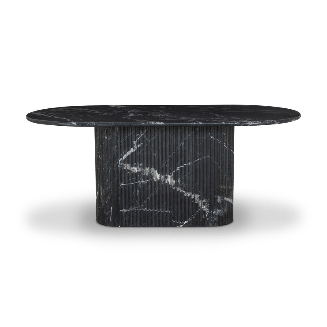 Marcell Dining Table - Black Marble