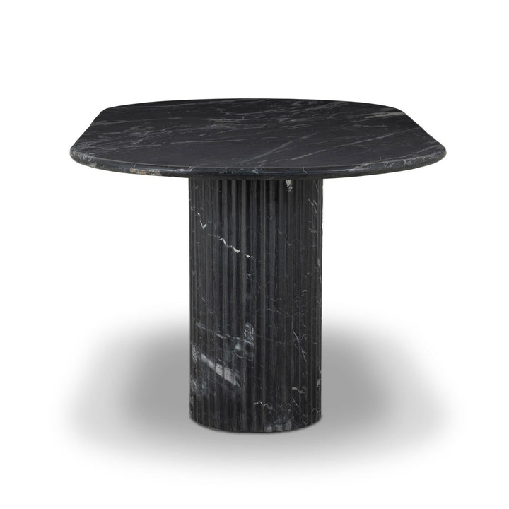 Marcell Dining Table - Black Marble