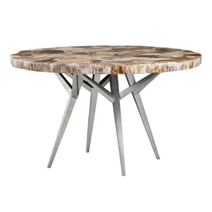 Dining Tables Caldera Round Dining Table - Light Golden Brown