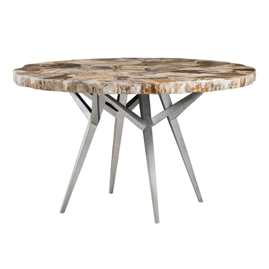 Dining Tables Caldera Round Dining Table - Light Golden Brown