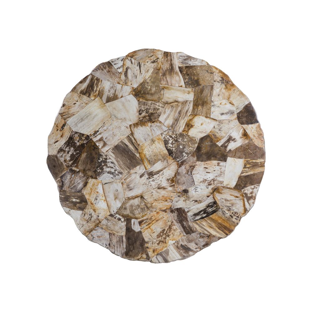 Dining Tables Caldera Round Dining Table - Light Golden Brown