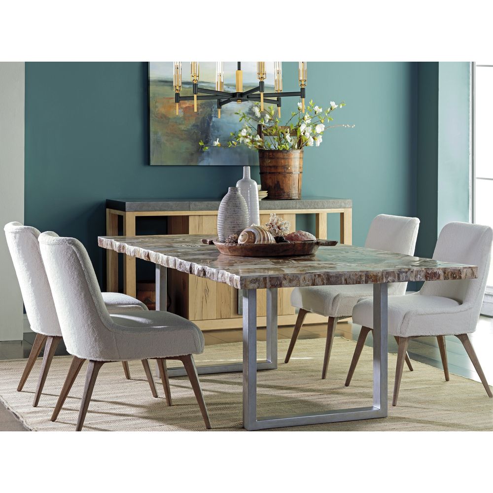 Dining Tables Caldera Rect Dining Table - Light Golden Brown