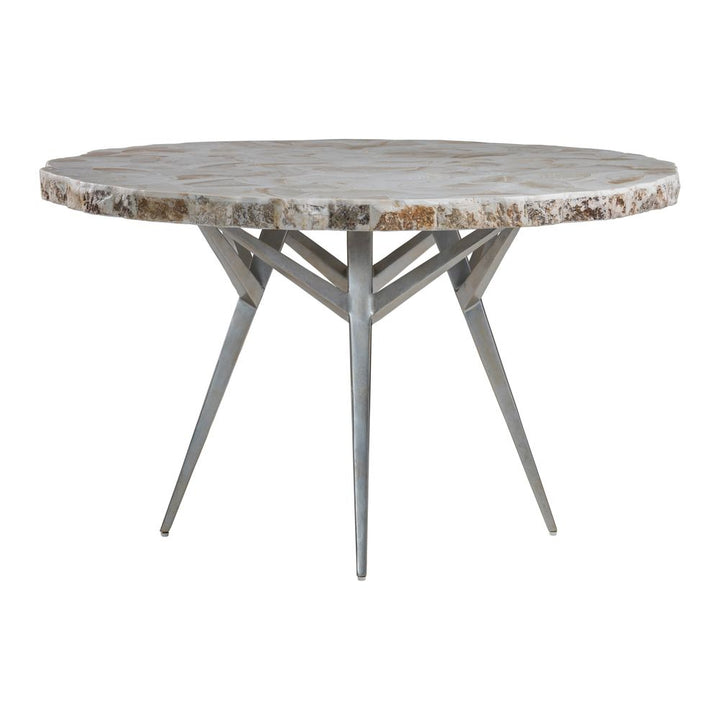 Seamount Round Dining Table - Gray