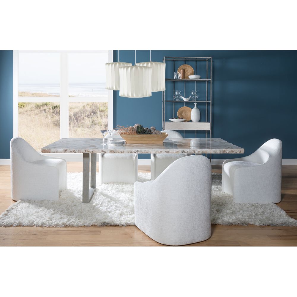 Seamount Rect  Dining Table - Gray