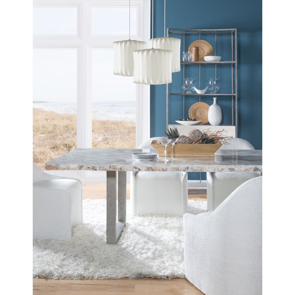 Seamount Rect  Dining Table - Gray