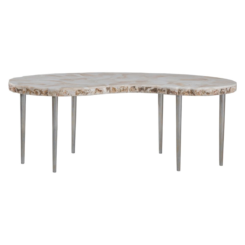 Seamount Kidney Cocktail Table - Gray