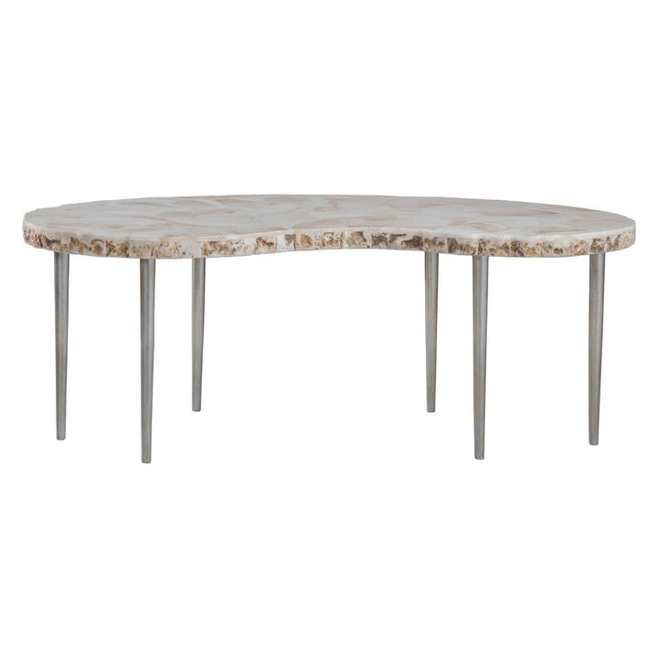 Seamount Kidney Cocktail Table - Gray