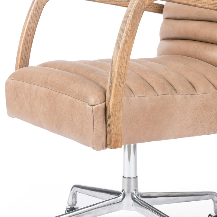 Lawson Channeled Desk Chair - Palermo Drift