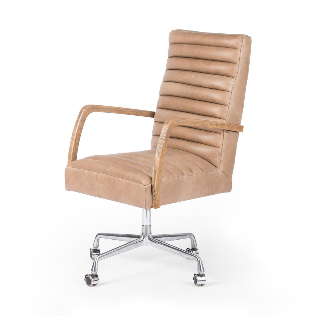 Lawson Channeled Desk Chair - Palermo Drift