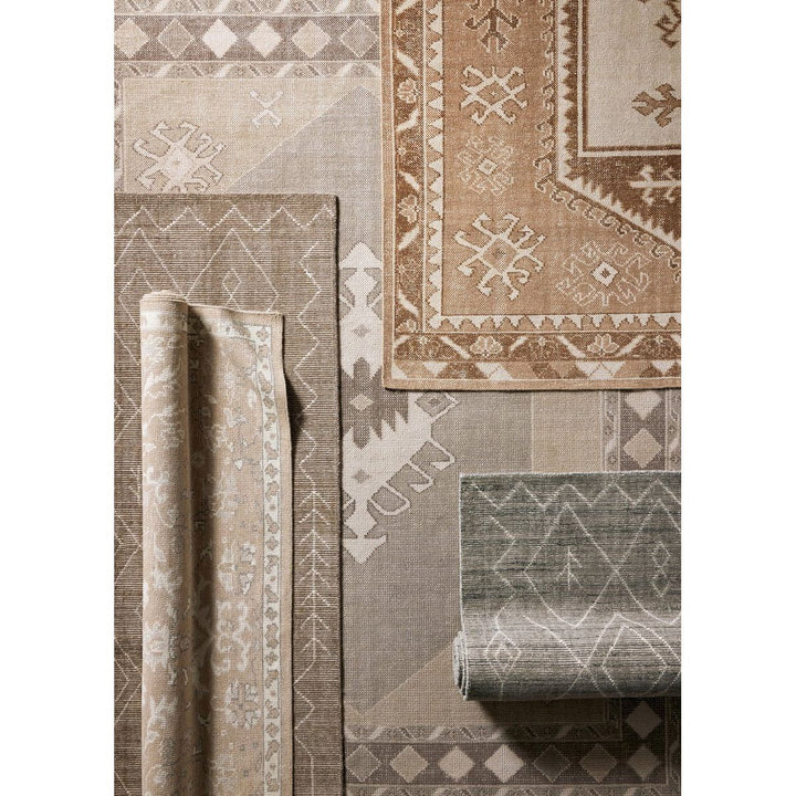 Tangier Moroccan Hand Knotted Rug - 8X10' - Grey