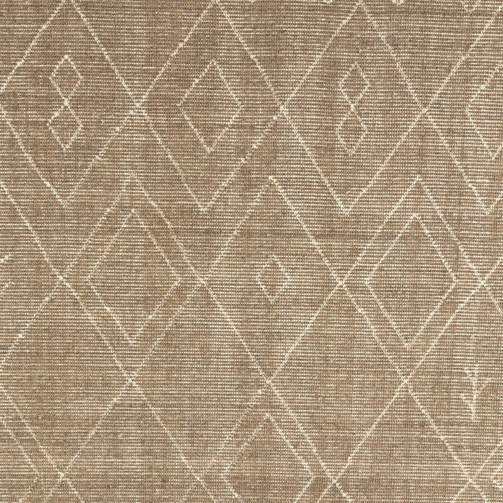 Tangier Moroccan Hand Knotted Rug - 8X10' - Taupe