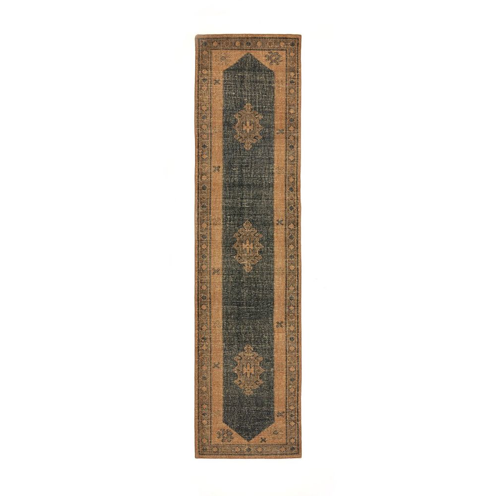 Sumatra Hand Knotted Rug  - Samsa Navy