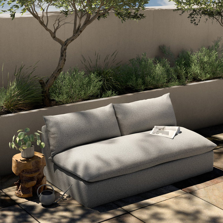 Build Your Own: Cole Outdoor Sectional - Faye Ash - Sofa Piece