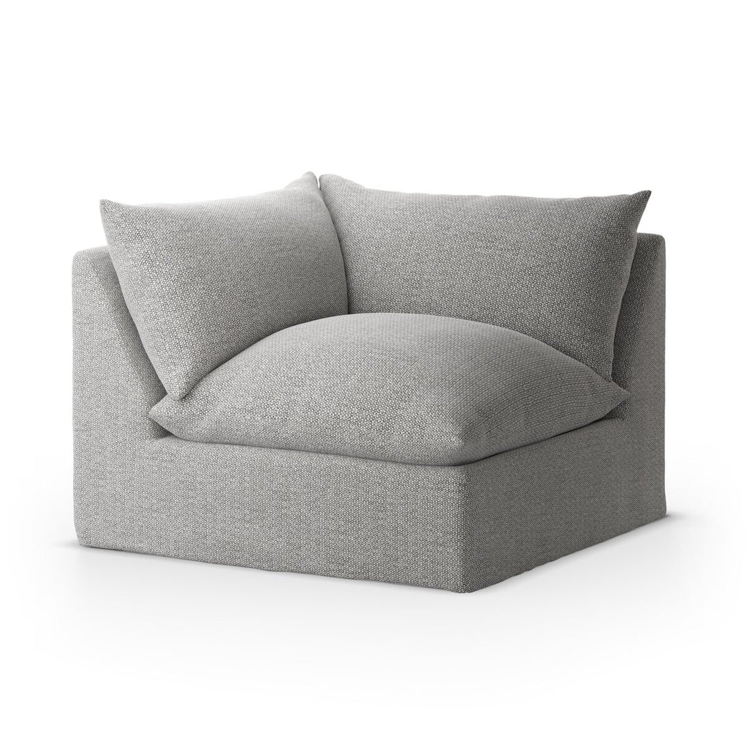 Build Your Own: Cole Outdoor Sectional - Faye Ash - Corner Piece