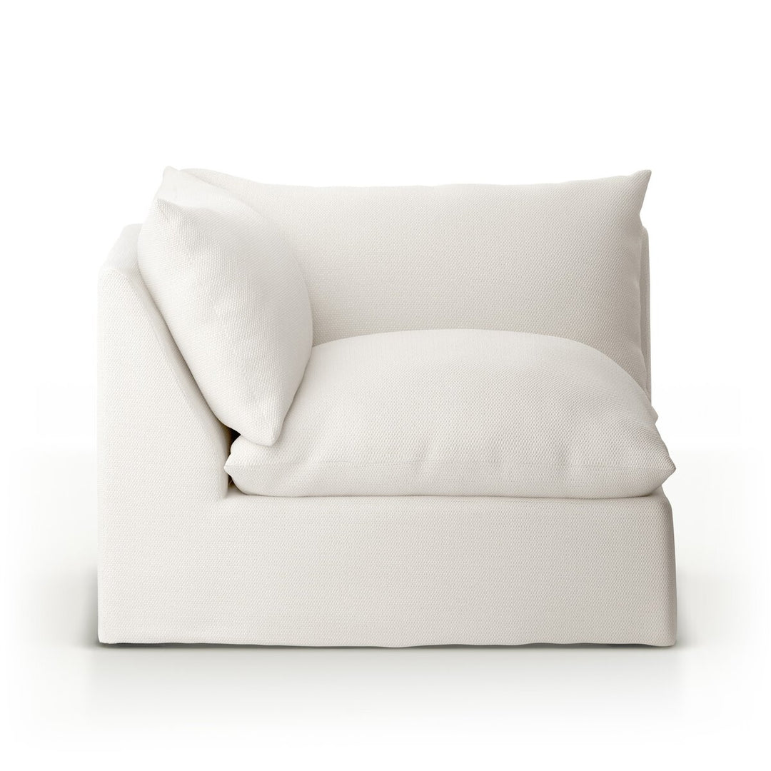 Build Your Own: Cole Outdoor Sectional - Faye Cream - Corner Piece