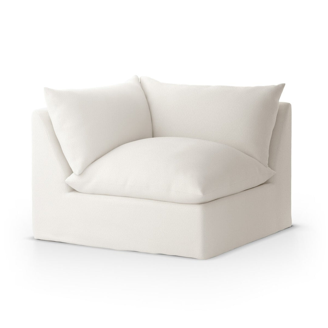 Build Your Own: Cole Outdoor Sectional - Faye Cream - Corner Piece