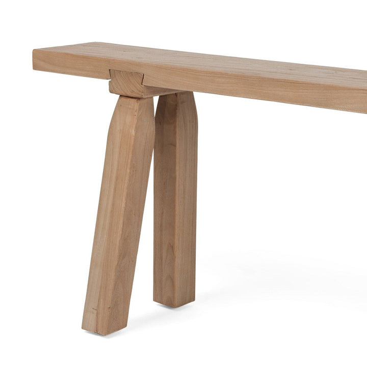 Liana Accent Bench - Natural Elm