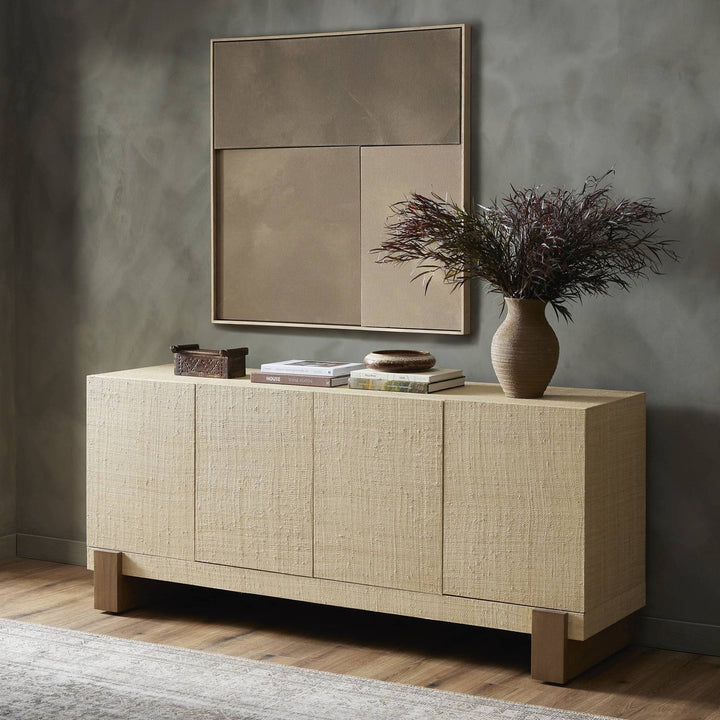 Sutton Sideboard - Natural Raffia