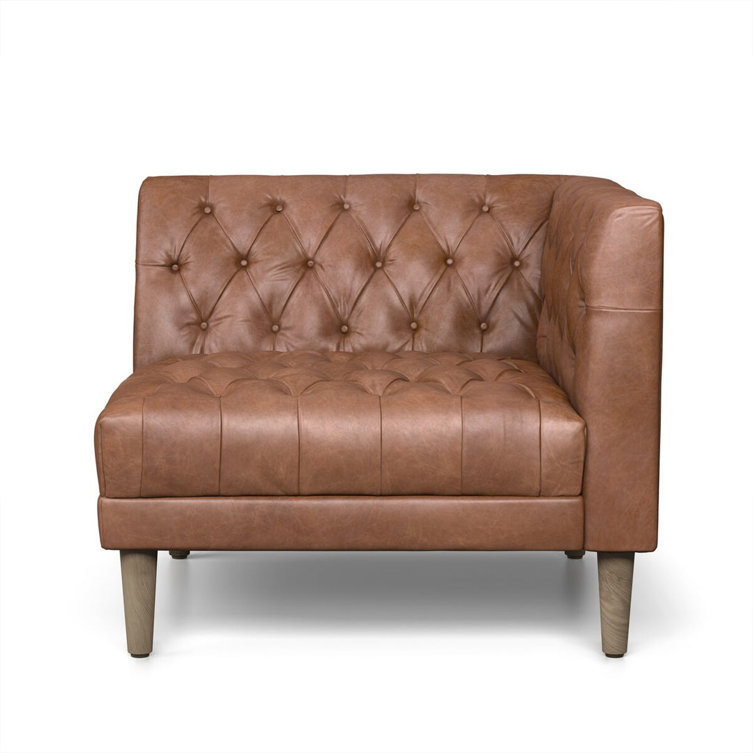 Build Your Own: Harris Sectional - Raf Piece - Natural Washed Chocolate