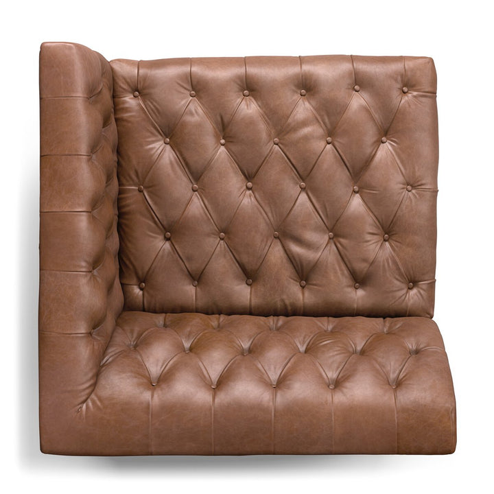 Build Your Own: Harris Sectional - Raf Piece - Natural Washed Chocolate