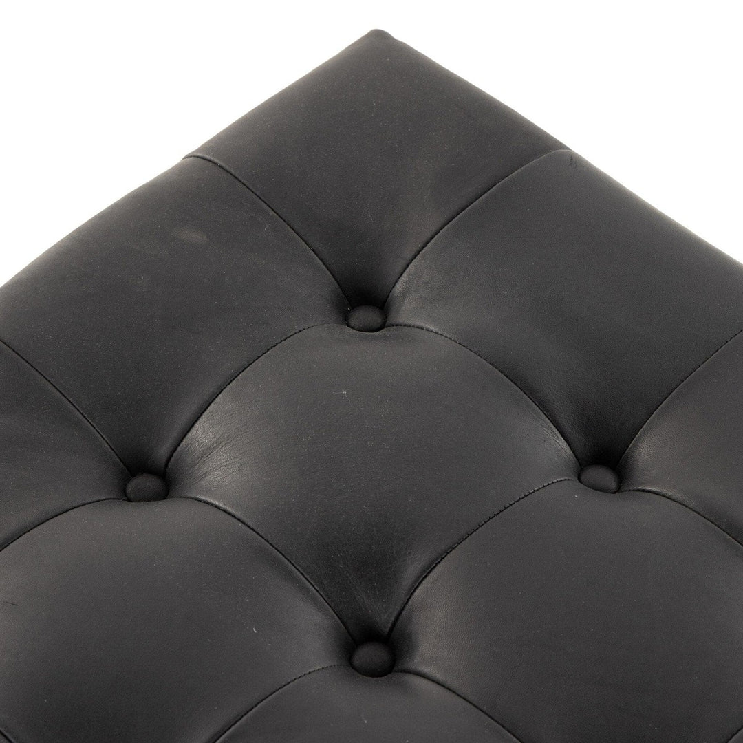 Hamilton Cocktail Ottoman - Heirloom Black