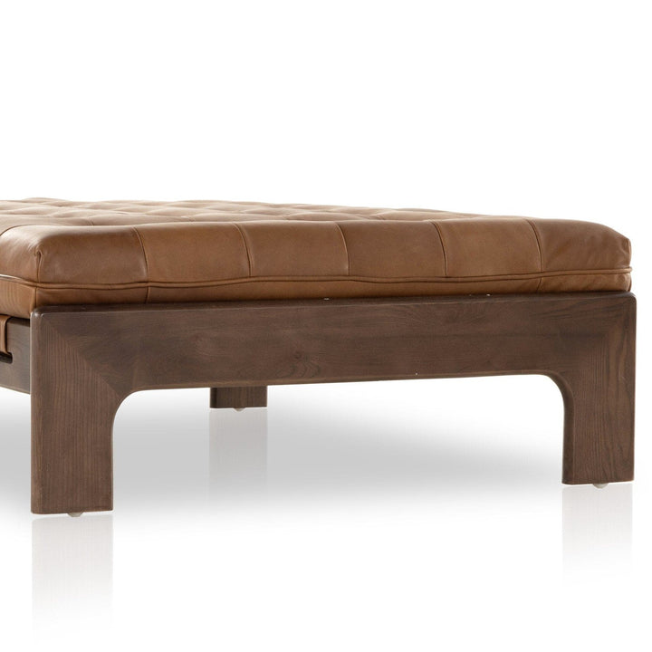 Hamilton Cocktail Ottoman - Heirloom Sienna